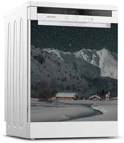 Resim Dekoratif Bulaşık Makinesi Kapak Sticker 0210 