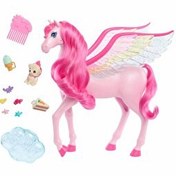 Resim Barbie Sesli ve Işıklı Magic Pegasus ve Aksesuarları HLC40 