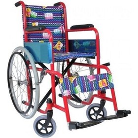 Resim Medikaltec Poylin P970 Renkli Çocuk Tekerlekli Sandalyesi 