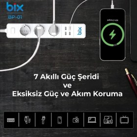 Resim Colezium Vtn Bp-01 Wifi Yüksek Akım Korumalı Hızlı Şarj Özellikli Akıllı Priz 
