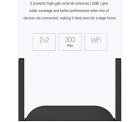 Resim Xiaomi DVB4235GL Mi Wifi Pro Sinyal Yakınlaştırıcı Güçlendirici, 300 Mbps 