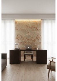 Resim İthal 16m2 Duvar Kağıdı 3boyutlu Mermer Desen Simli Silinebilir Pempe 