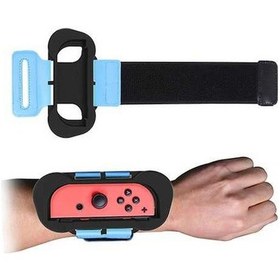 Resim Bosphorusboutique Switch Oyunları Kayışı Jys-ns163 İpega Için Dans Bilek Aksesuarları 2 Adet Renkli Strap 