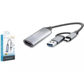 Resim Hadron Hdx7856 Hdmi Video Capture Type-c + Usb3.0 4k 30hz Gri 