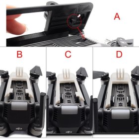 Resim Profisher Djı Mavic Pro 3d Baskı Kamera Montaj Tutucu Çerçeve 
