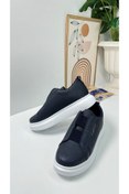 Resim İmerShoes Günlük Erkek Casual Laci Beyaz Yüksek Topuklu Desenli Taban Oval Burun Sneaker Spor Ayakkabı 109 