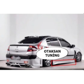 Resim Renault Megane 2 Sedan Marşpiyel Takımı - Fiberglass 