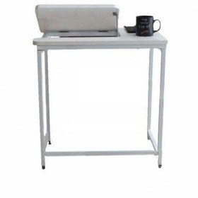 Resim Zizuva Tasarım 62x40x60 CM Portatif Beyaz Çalışma Masası 