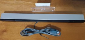 Resim ZF113800 , Wii için 2023 yeni yedek kızılötesi TV Ray kablolu uzaktan kumanda sensörü Bar Reciever indüktör Nintendo Wii U konsolu için IR sinyal 