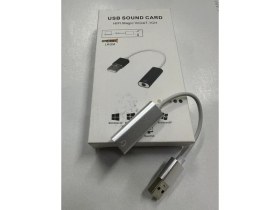 Resim Platoon Tek Girişli USB Ses Kartı Kulaklık Mifrofon Tek Girişli USB Ses Kartı 
