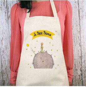 Resim Küçük Prens Su İtici Özellikli Mutfak Önlüğü 