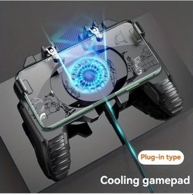 Resim Willowhaven Pubg Mobil Soğutmalı Oyun Kumandası Dört Tuşlu Siyah 