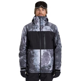 Resim Quiksilver Sycamore Printed Jk Erkek Snowboard Ceketi 