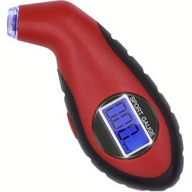 Resim Willowhaven Evrensel Dijital Lastik Basınç Ölçer Lcd Ekran Arka Işıklı Kırmızı Oto Hava Basıncı Ölçüm Cihazı 