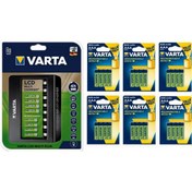 Resim Varta Multi Plus 8li Şarj Cihazı + 24*800 Mah Aaa Şarjlı Pil 