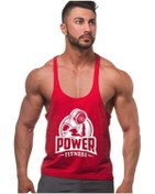Resim Ghedto Power Gym Fitness Tank Top Sporcu Atleti 