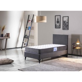 Resim Ipek Mobilya Ecostil Set ( Baza + Başlık + Yatak ) 90X190 