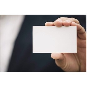 Resim AKILLICA Baskısız Boş Kartvizit Boy 100 Adet 5x8 cm 300 gr Kalın Mat Kuşe Kağıdı 