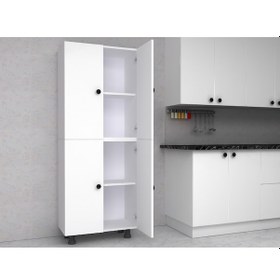Resim Mut Mdf 5 Raflı Çok Amaçlı Mutfak Banyo Ayakkabılık Dolap 60Cm Çok Renkli 
