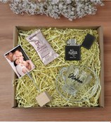 Resim Bk Gift Kişiye Özel İsimli Dtf Baba Temalı Cam Kahve Fincanı & Türk Kahvesi & Ahşap Fotoğraf Tutucu & Çakmak Hediye Seti-7, Babaya Hediye, Babalar Gün 