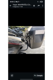 Resim Yerlikit Zontes 250te yan çanta demiri ve shad sh23 yan canta 