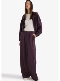 Resim Defacto Wide Leg Cepli Eşofman Altı G4762ax25wnpr38 Mor-pr38 