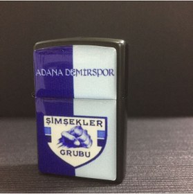 Resim enyatakı Zippo Modeli Adana Demirspor Temalı Benzinli Tarz Çakmak 