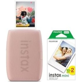 Resim Mini Link 3 Pembe Akıllı Telefon Yazıcısı Ve 20'li Mini Film 