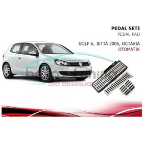 Resim Volkswagen Golf-Jetta Octavia Pedal Seti Ayak Dayamalı 