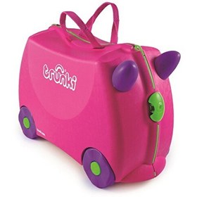 Resim Trunki Trixie Pembe Çocuk Bavulu 