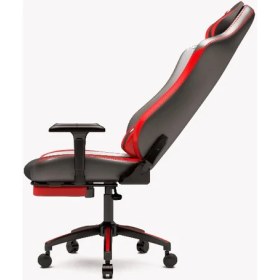 Resim Zio Gaming Valor 1590B0511 Ayak Uzatmalı Profesyonel Oyuncu Koltuğu - Kırmızı Antrasit Kumaş 