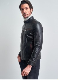 Resim Erkek Deri Ceket (503575432) 