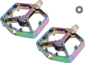 Resim İmpact O-Slick Rulmanlı Rainbow Alüminyum Bisiklet Pedalı 