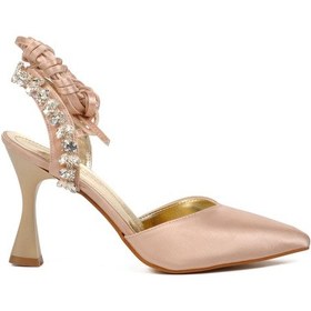 Resim Ayakmod 461014 Bej Kadın Abiye Ayakkabı 001 