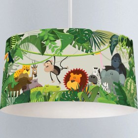 Resim instababyrooms Çocuk Odası Dijital Baskılı Dekoratif Sarkıt Avize Model 090 