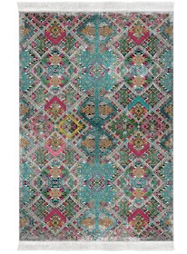 Resim Alanur Home Eko Trend Djt Yıkanabilir Kaymaz Taban 3 Lü Yatak Odası Takımı F5009 Iskandinav Renkli 