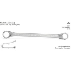 Resim İZELTAŞ 8X9 YILDIZ İKİ AĞIZ ANAHTAR 