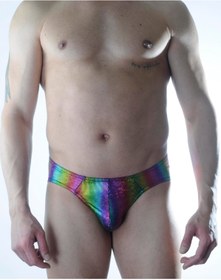 Resim ÇAĞLAR BUTİK Erkek Renkli Fantezi Jockstrap İç Giyim CB301163 