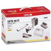 Resim Ofica Büro Ofis Seti Takım Siyah-Gri 