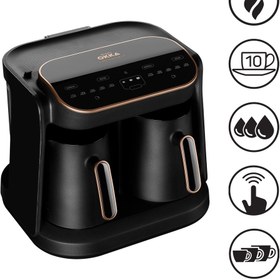 Resim Arzum Okka Grandio Duo Közde Türk Kahvesi Makinesi 10 Fincan Kapasiteli Bakır - OK007-B 