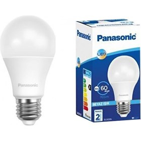 Resim Panasonic Led Ampul 8.5W E27 6500K Beyaz Işık 10'Lu Paket 