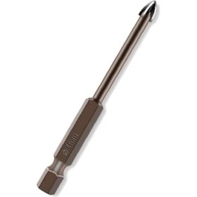 Resim Beton ve Tuğla Duvarda Duvar Aynası ve Seramik Karo Için 4mm Çimentolu Karbür Altıgen Şaft Çapraz Kiremit Matkap Ucu (Yurt Dışından) 