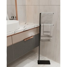 Resim Aju Havluluk Kağıt Havlu Askısı Metal Dayanıklı Malzeme Kurulum Gerektirmez Devrilmez Banyo Dekorasyonu. 