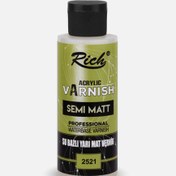 Resim Rich Su Bazlı Vernik 130 cc Yarı Mat 