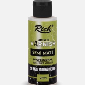 Resim Rich Su Bazlı Vernik 130 cc Yarı Mat 