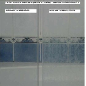 Resim Çerçici Nanoteknolojik Duşakabin Su Kaydırıcı 2 Yıl Etkili 