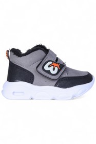 Resim Skuaiter Skuaıter 7600 Füme Bebe Cırtlı Erkek Çocuk Kürklü Bot 