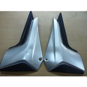 Resim Monero Akü Kapağı Yan Kapak Takım Siyah-gri Honda Cbf 150 