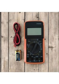 Resim Usta Tipi Dijital Ölçü Aleti Ekran Dijital Multimetre El Ampermetre Voltmetre Akım Ölçüm Buzzerli 