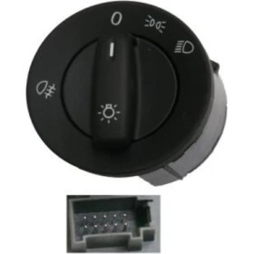 Resim Parçazamanı Volkswagen Transporter T6 2010 - 2016 Far Anahtarı Arka Sisli 